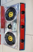 Smartpro 3-Burner Stainless Steel Tabletop Gas Stove - 1