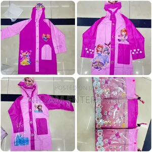 Durable Lightweight EVA Rain Coat for Girls