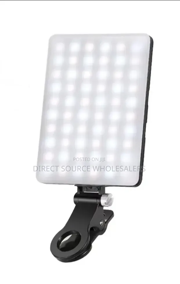 Rechargeable LED Clip-On Light for Phone/Laptop - 1