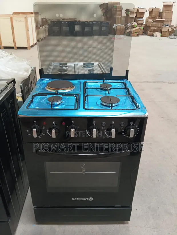 50x55 Volsmart Gas Cooker (3 Gas + 1 Electric) - 1