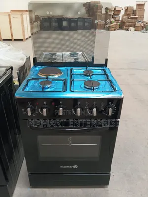 50x55 Volsmart Gas Cooker (3 Gas + 1 Electric)