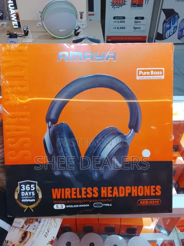 Amaya Wireless Headphones AEB-H310 - 1