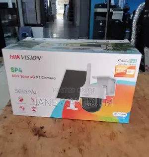 Hikvision 8MP Solar 4G CCTV Camera