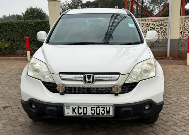 Honda CR-V 2008 White - 1