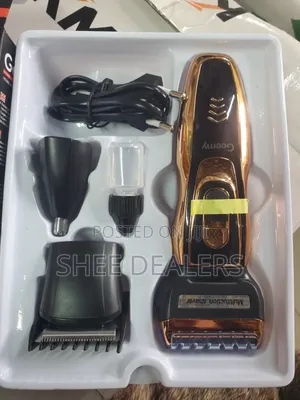 Geemy Shaver Inayochajiwa 3-in-1