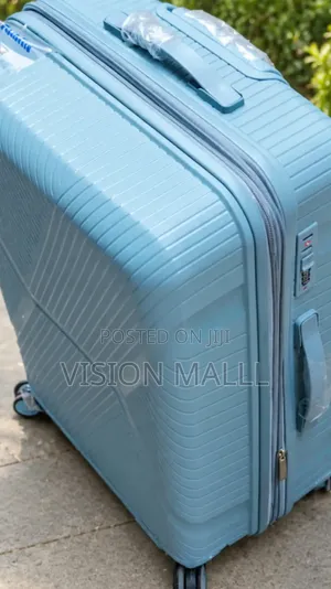 Unbreakable Rubber Suitcase - 360° Wheels