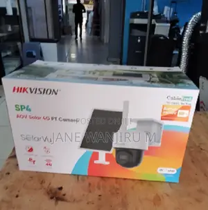 Kamera ya CCTV ya Jua ya Hikvision ya Premium 8MP