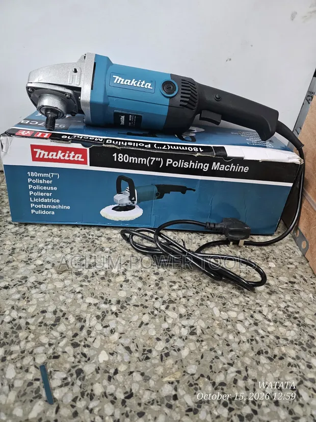 Makita 180mm (7 Inch) Angle Polisher - 1