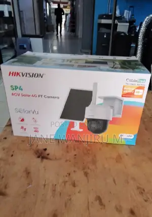 Hikvision 8MP 4G Solar PT Kamera ya Ulinzi