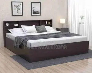 Kitanda cha Mbao cha Ubora wa Juu - King Size