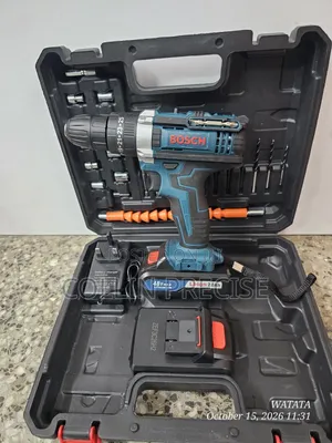 Bosch Cordless Drill - Mpya Kabisa