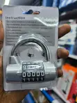 Resettable 5-Digit Combination Padlock for Home & Travel - 2