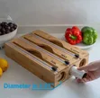 Wall Mounted Triple Foil and Wrap Dispenser - 2