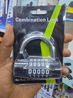 Universal 5-Digit Resettable Combination Padlock