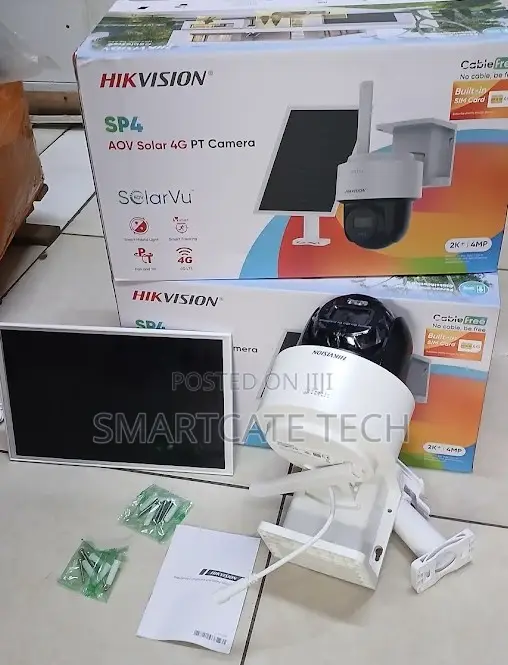 Hikvision 4MP Solar Security Camera - 1