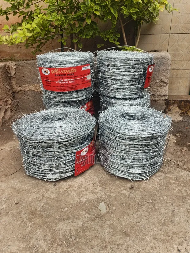 Galvanized Barbed Wire for Security Fencing - 1