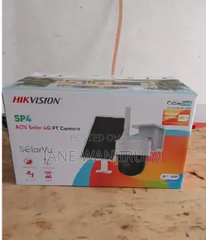 Hikvision 8MP Solar Wireless 4G PT Camera
