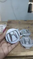 4pcs Silver Honda Centre Wheel Caps - 2