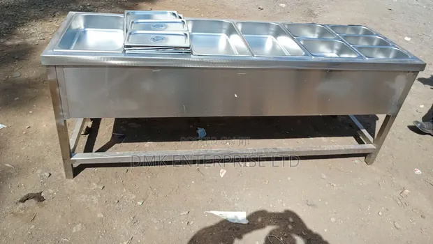6-Pan Bain Marie Food Warmer - 1
