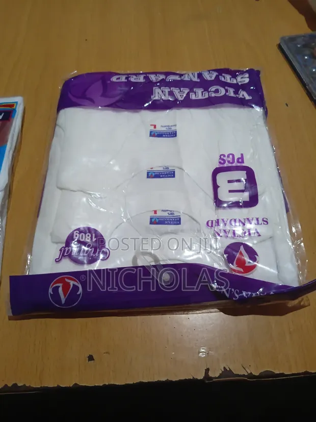 Quality Cotton Vests - Brand New - 1