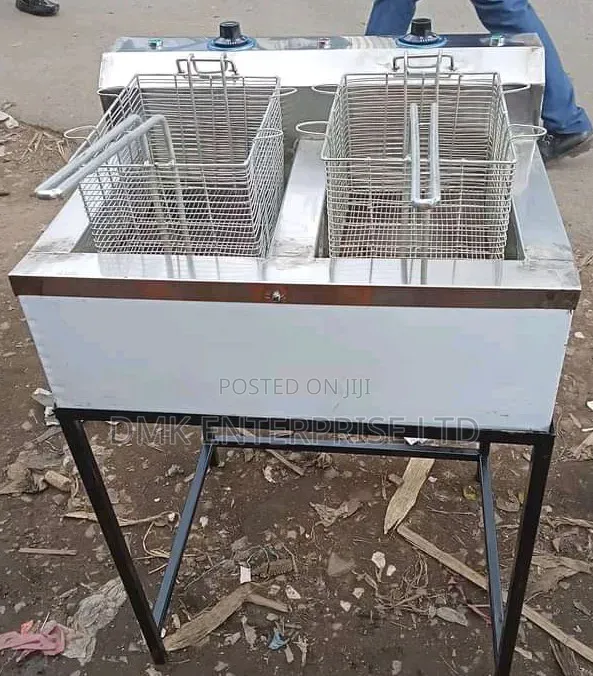 Double Deep Fryer Mpya Iiyotengenezwa Nchini - 1