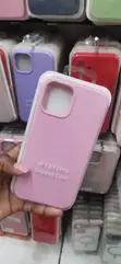 Pink Liquid Silicone Case for Apple iPhone 12/12 Pro - 2