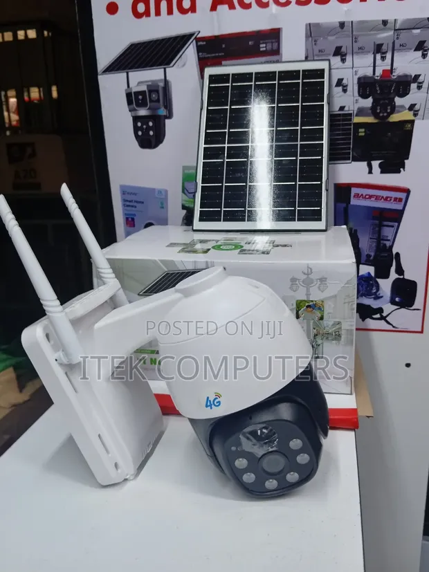 Smart 4G Solar CCTV Camera for Remote Outdoor Security - 1