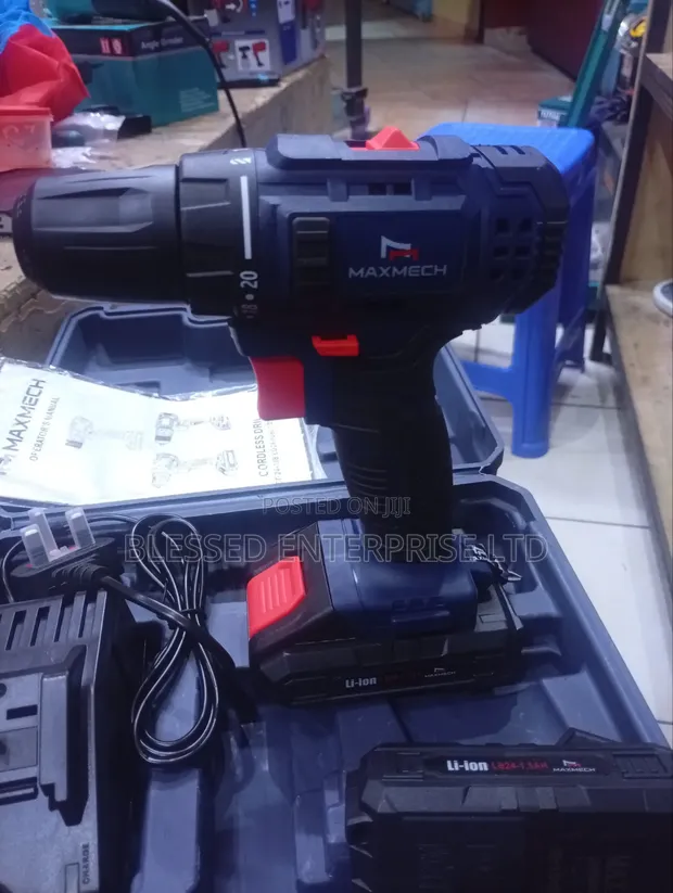 Maxmech Brushless Drill - Daraja la Kibiashara - 1
