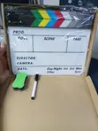 Colored Acrylic Slate ClapperBoard - 1