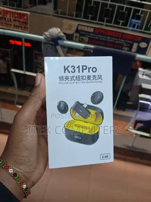 K31PRO Wireless Collar Microphone kwa Vlogging