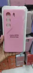Kifuniko cha Nyuma cha Pink Silicone Lainifu kwa Tecno Camon 40 Pro - 1