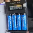Betri Mpya za AA 1.5V Zinazochajiwa na Chaja ya LCD ya Type-C - 1