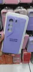Light Purple Silicone Case for Tecno Camon 40 Pro - 2