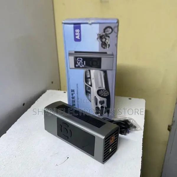 Easy Operation A88 Digital Tyre Inflator Air Compressor - 1