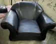 5-Seater Rexine Sofa Set - Black - 1