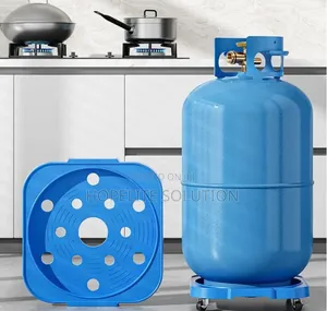 Kisimamizi cha Maua/Mimea cha Plastiki Ngumu / Trolley ya Gesi Inayoweza Kusongeshwa