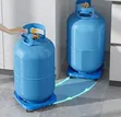 Kisimamizi cha Maua/Mimea cha Plastiki Ngumu / Trolley ya Gesi Inayoweza Kusongeshwa - 3