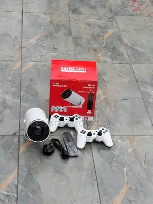 HY300 Projector Portable ya Home Theatre na Game Controllers