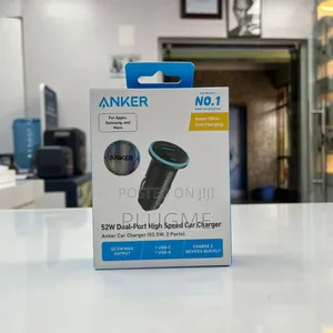 Anker 52.5W Dual Port Car Charger ya Kasi