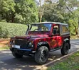 Land Rover Defender 90 2002 Maroon - 1