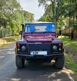 Land Rover Defender 90 2002 Maroon - 2