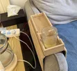Kikoi cha Mkono wa Sofa cha Mianzi Kinachokunjwa - 1
