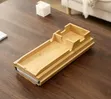 Kikoi cha Mkono wa Sofa cha Mianzi Kinachokunjwa - 4