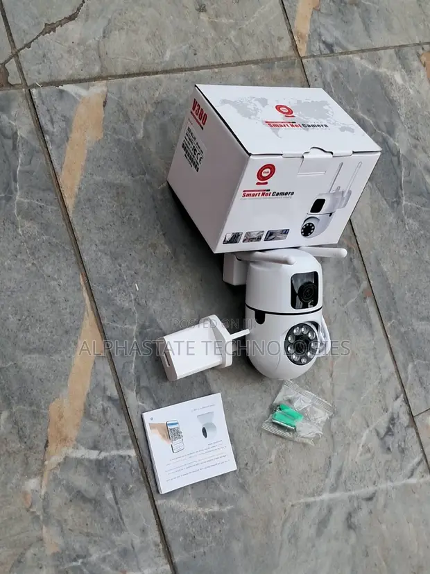 Smart Net IP Surveillance Camera with Dual Lens - 1