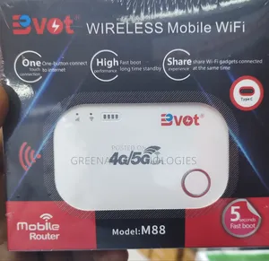 BVOT M88 Mifi Portable WiFi Hotspot 4G/5G