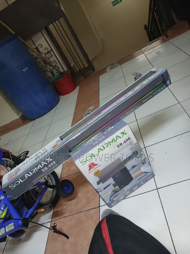 Solarmax SB-606 12000W PMPO 2.1 Soundbar System - 1
