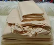 4 Piece Plain Patterned Bedsheet Set - 3