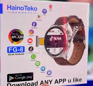 Haino Teko Germany FG-8 5G Android Smartwatch AMOLED SIM