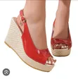 Viatu vya Wanawake vya Wedge na Sole Mbili - 3