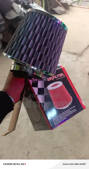 3" Carbon Universal High Flow Cone Air Filter